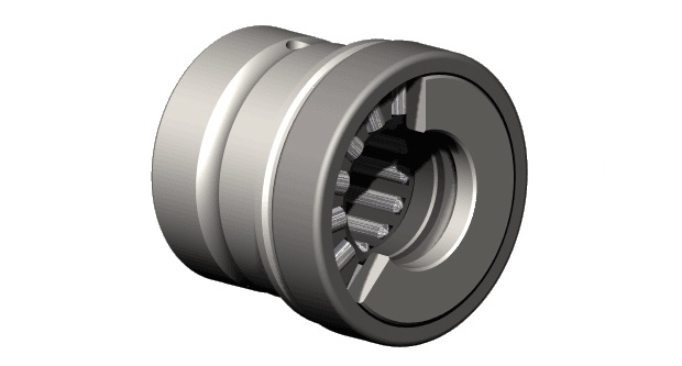 NEEDLE THRUST BEARING WITH INCORPORATED PLATE | BALL & ROLLER BEARINGS ...